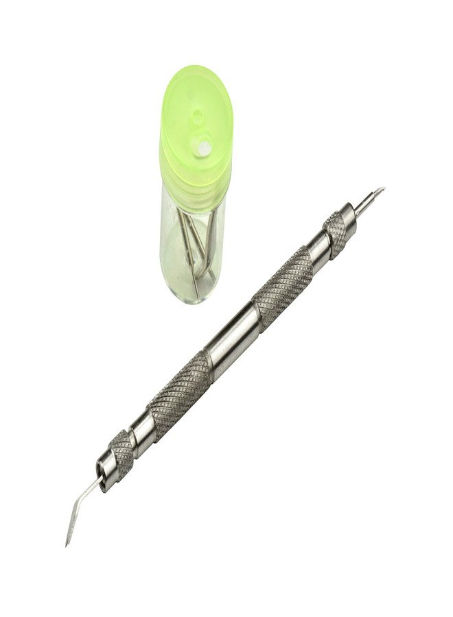 اس اي طقم أدوات زنبرك الساعة من SE مكون من 7 قطع - يتضمن 6 دبابيس قابلة للتبديل وأداة بطول 5 بوصات - مثالي لإصلاح الساعات - JT6203 - Image 1